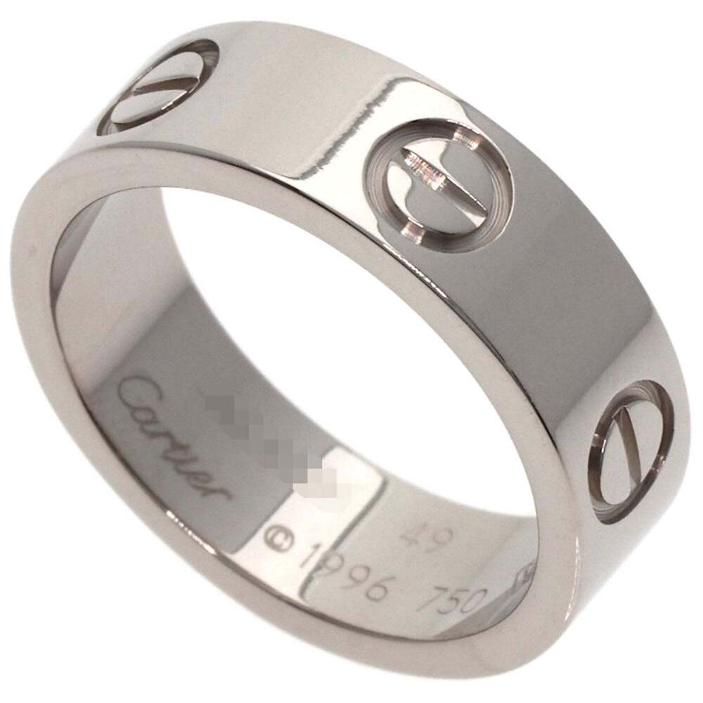 CARTIER 18k Silver Love Ring #49